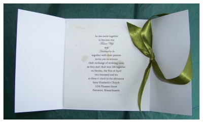 Diy irish wedding invitations
