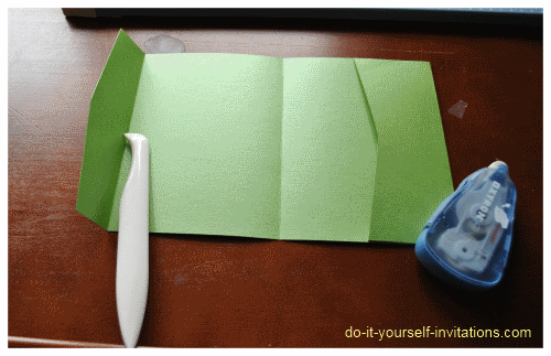 How to make wedding invitations pocket