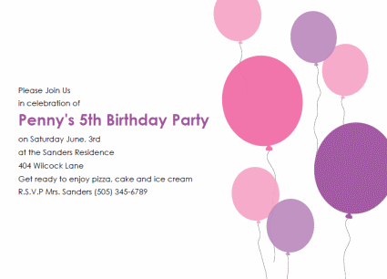 30Th Birthday Invitations Free Template