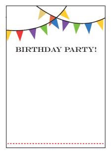 Party Invitations Templates on Free Printable Birthday Party Invitation Templates