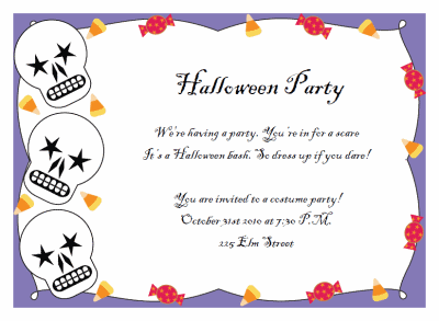 Free Printable Sudoku  Kids on Free Printable Halloween Invitation1 Png