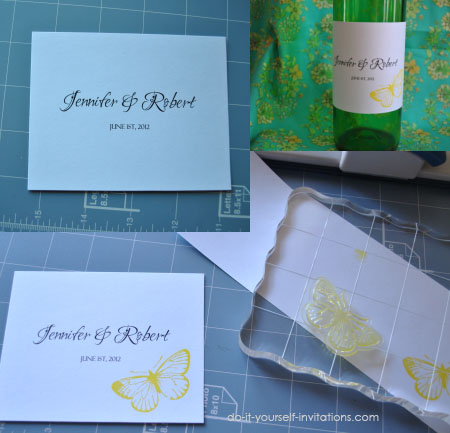 diy wedding wine labels template The wine labels above were embellished