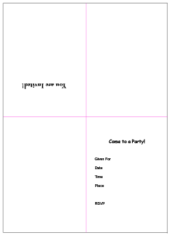 printable party invitations