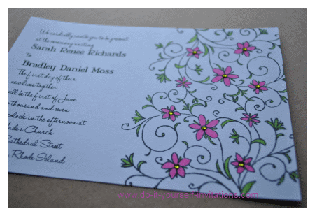 Wedding Invitations Homemade Ideas Follow these templates for quick 