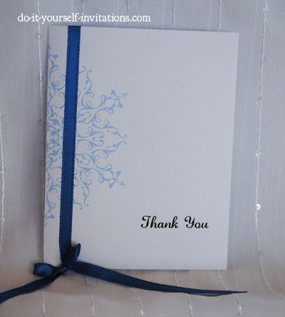 Menu Card Reception Card and Favor Tag Printable Snowflake Wedding 