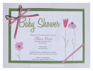Baby Shower Programs