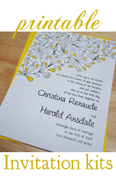 Create your own wedding invitations free