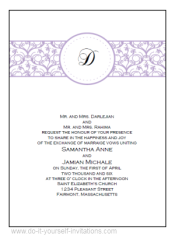 free printable wedding invitations