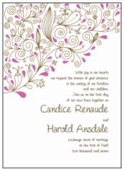 wedding invitations templates