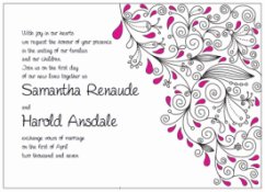 wedding invitations templates