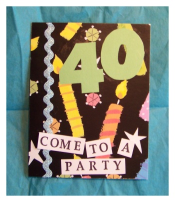 40th birthday invitations