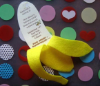 handmade diy banana invitations