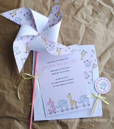 printable birthday invitations kits