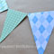 blue argyle printable baby shower