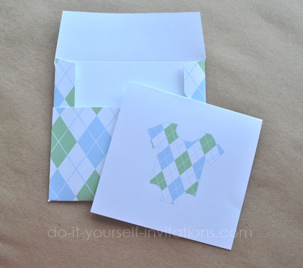 printable baby shower thank you notes and envelopes