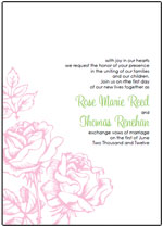 printable black and white wedding invitations templates