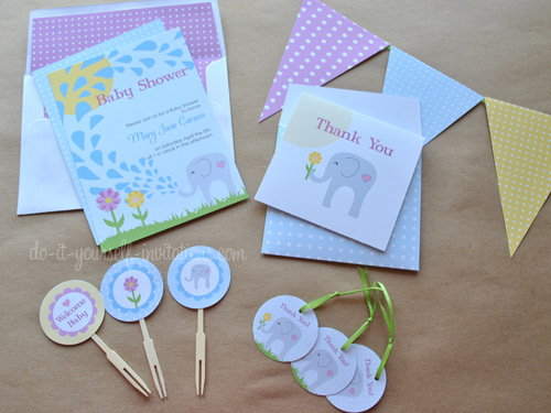 baby shower slideshow invitation
