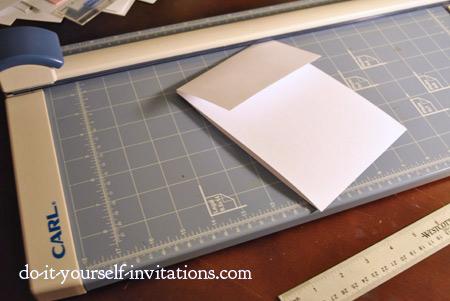 make pocket invitations