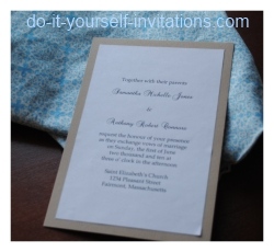 make unique pocket wedding invitations