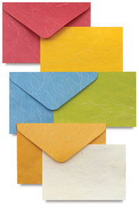 make invitations with colorful blank cards