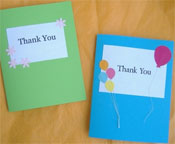 9 Ideas For Easy Homemade Thank You Cards