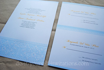 do it yourself wedding invitations