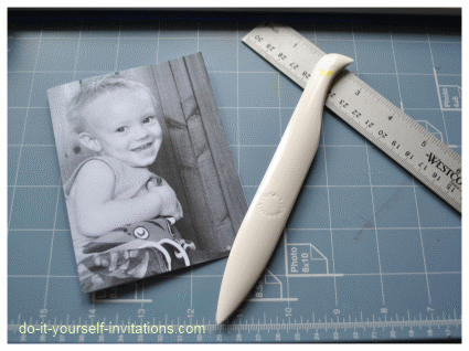 making photo invitations