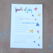 Easter invitations