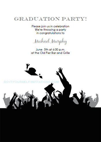 Free Graduation Invitation Template from www.do-it-yourself-invitations.com