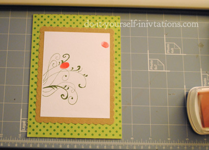 diy ladybug invitations