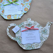 Tea Party Invitations Template