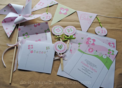 Do It Yourself Shower Invitations 7