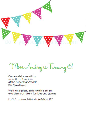 Birthday Invitation Templates Word