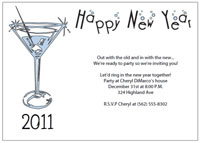 New Years Eve invitations