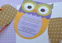 printable owl invitation templates