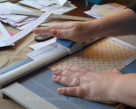 make DIY thank you cards