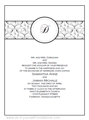 032 Wedding Invitations Templates Free Download Invitation