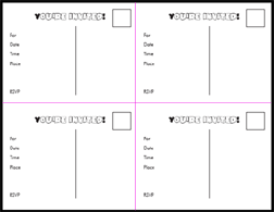 Printable Postcard Invitations Make Your Own Postcard Party Invitations