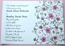 rubber stamp wedding invitations