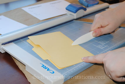 DIY Invitations: Choosing A Paper Cutter/Trimmer, Scoring And Folding