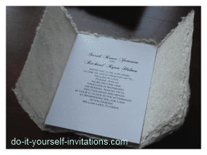 make winter wedding invitation