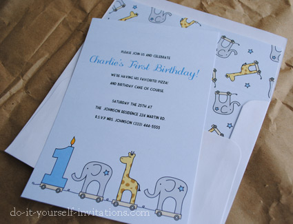 printable 1st birthday invitations