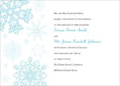 printable snowflake wedding invitations