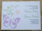 butterfly wedding invitations