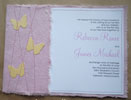 butterfly wedding invitations