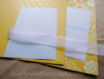 do it yourself wedding invitations