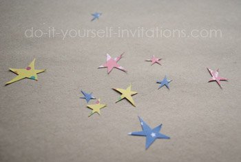 homemade stars for fourth of july invitations