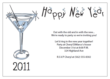 free printable new years eve party invitations
