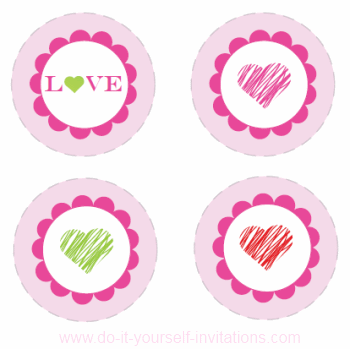 printable valentines cupcake toppers
