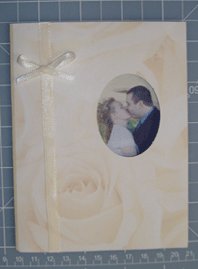 photo wedding thank you card